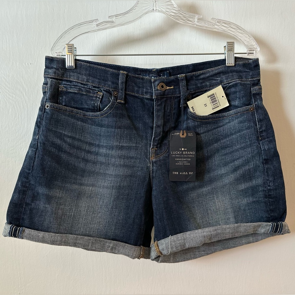 Women’s Lucky Brand Roll Up Denim Shorts